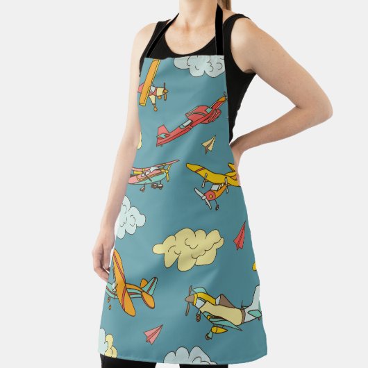 Sky High: Retro Flugzeug Design Schürze (InSitu)