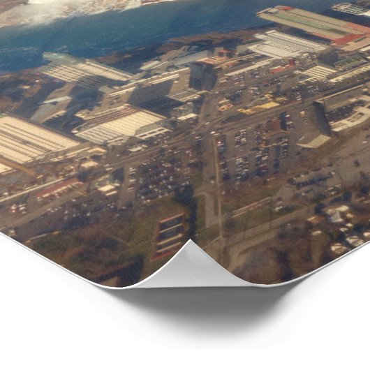 Sky High View Niagarafälle Poster (Ecke)