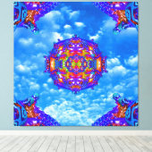 Sky Horizon Leinwanddruck (Insitu (Holzboden))