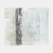 Sky Horizon - Neutrale Farben Fleecedecke (Vorderseite (Horizontal))