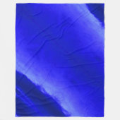 Sky in Deep Blue Fleecedecke (Vorderseite)