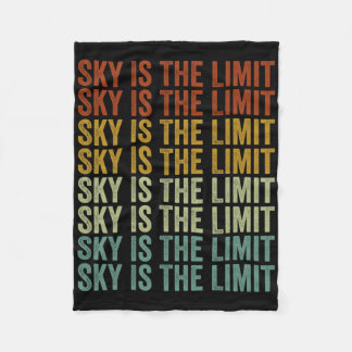 Sky Is The Limit Rock Mountain Fleecedecke