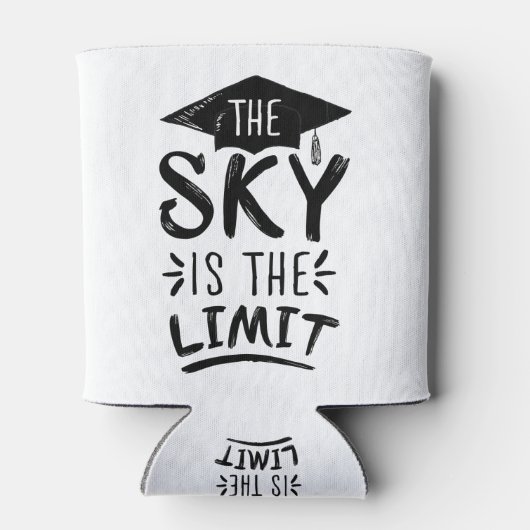 Sky ist das Limit Clever Abschluss Captions Niedli Dosenkühler (Rückseite)
