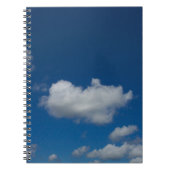 Sky ist das Limit-Notebook Notizblock (Vorderseite)