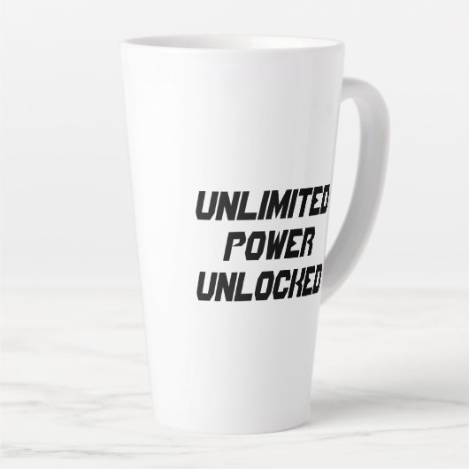 Sky ist der limitierte und unbegrenzte Power, Gesc Milchtasse (Rechte Ecke)