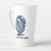 Sky ist der limitierte und unbegrenzte Power, Gesc Milchtasse (Linke Ecke)