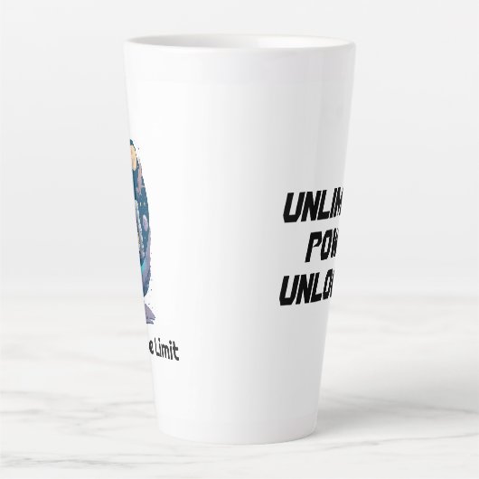 Sky ist der limitierte und unbegrenzte Power, Gesc Milchtasse (Vorderseite)