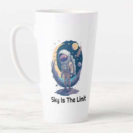 Sky ist der limitierte und unbegrenzte Power, Gesc Milchtasse (Links)