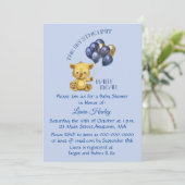 Sky ist die Einladung zum Limit Baby Bear Blue Duw (Stehend Vorderseite)