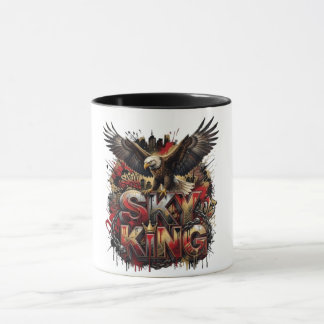 Sky King Eagle Kaffeetasse | Wilde Kunst Mu