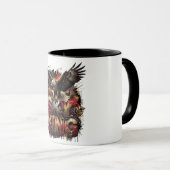 Sky King Eagle Kaffeetasse | Wilde Kunst Mu (VorderseiteRechts)