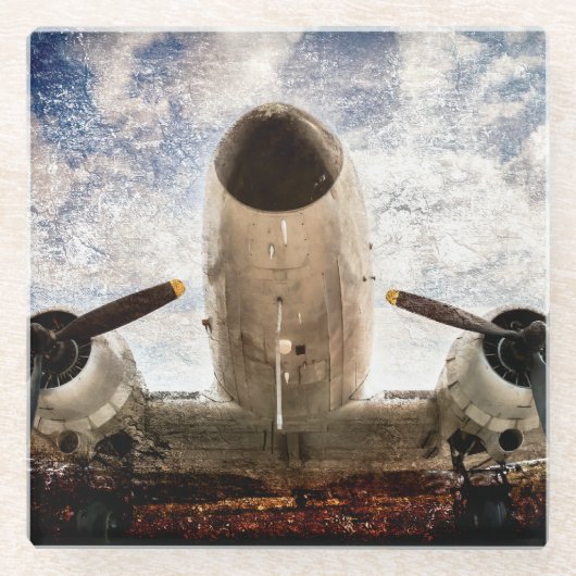 Sky Legende Glasuntersetzer (Vorderseite)