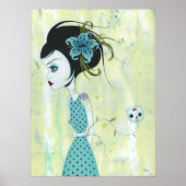 Sky Lili Canvas Print Poster (Vorne)