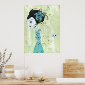 Sky Lili Canvas Print Poster (Küche)