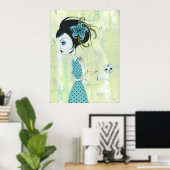 Sky Lili Print Poster (Heimbüro)