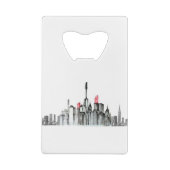 Sky Line Geldbeutel Flaschenöffner (Rückseite)