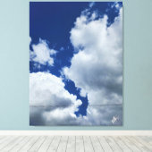 Sky Line Leinwanddruck (Insitu (Holzboden))