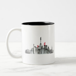 Sky Line Zweifarbige Tasse