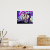 Sky Lion~art print Poster (Küche)