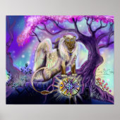 Sky Lion~art print Poster (Vorne)
