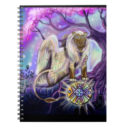 Sky Lion~notebook Notizblock (Vorderseite)