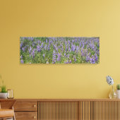 Sky Lupines Leinwanddruck (Insitu (Wohnzimmer))