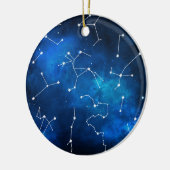 Sky Map Constellation Astronomie Lover Keramik Ornament (Links)