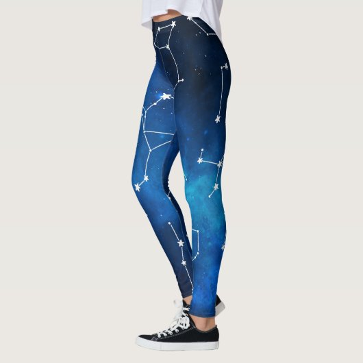 Sky Map Constellation Astronomie Lover Leggings (Links)