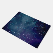 Sky Map Constellations Astronomie Fußmatte (Schrägansicht)