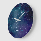 Sky Map Constellations Astronomie Große Wanduhr (Winkel)