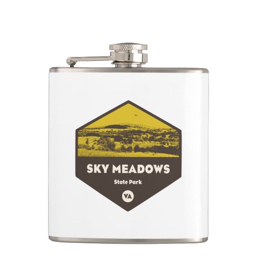 Sky Meadows Staat Park, Virginia Flachmann (Vorderseite)