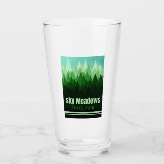 Sky Meadows Staat Park Virginia Forest Glas (Vorderseite)