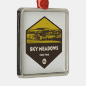 Sky Meadows Staat Park, Virginia Ornament Aus Metall (Rechts)