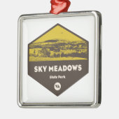 Sky Meadows Staat Park, Virginia Ornament Aus Metall (Links)