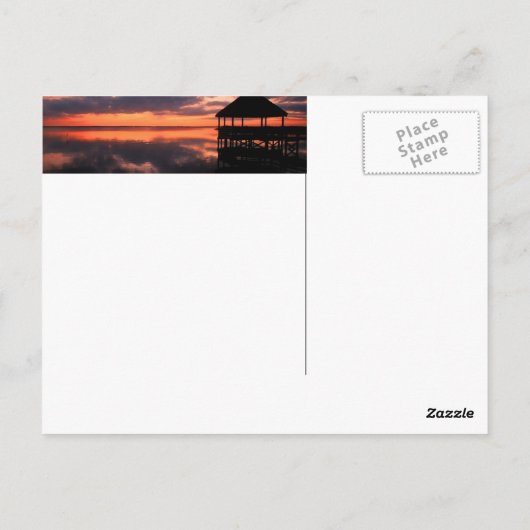 Sky Mirror Postkarte (Rückseite)