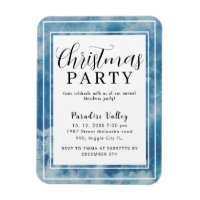 Sky Modern Dusty Blue Snowflake
