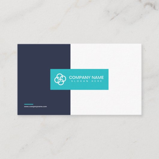 Sky Modern Simple Beruflich QR Code Scannable Visitenkarte (Vorderseite)