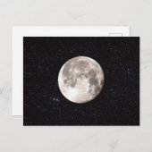 Sky Moon Postkarte (Vorne/Hinten)