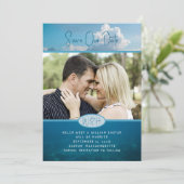 Sky n Water Foto Rettete unsere Ankündigung (Stehend Vorderseite)