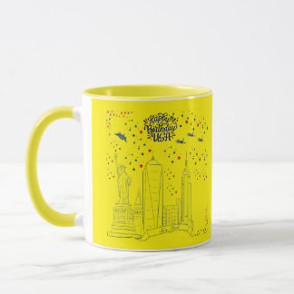 Sky of Liberty Flames yellow Tasse