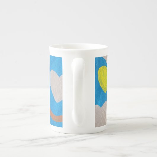 Sky of Liebe Specialty Tasse (Rückseite)