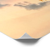 Sky Opening Bright Center Ihre Message Poster (Ecke)