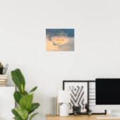 Sky Opening Bright Center Ihre Message Poster (Heimbüro)