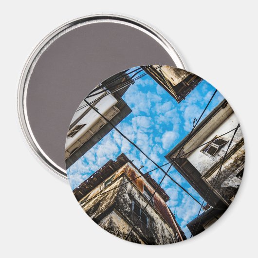 Sky Over Stonetown, Sansibar Magnet (Vorderseite/Rückseite)