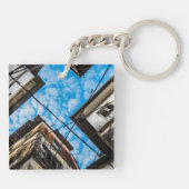 Sky Over Stonetown, Sansibar Schlüsselanhänger (Rückseite)