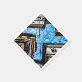 Sky Over Stonetown, Sansibar Serviette (Ecke)