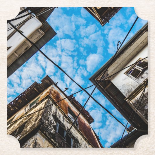 Sky Over Stonetown, Sansibar Untersetzer (Vorderseite)