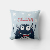 Sky | Personalisiertes Monster Kissen (Vorderseite)