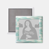 Sky Picture Frame Template Magnet (Vorderseite/Rückseite)