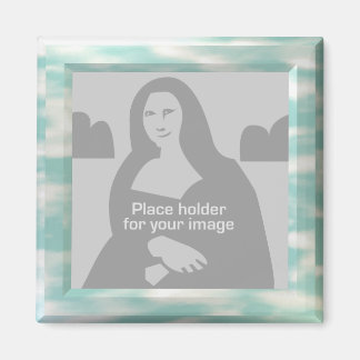 Sky Picture Frame Template Magnet